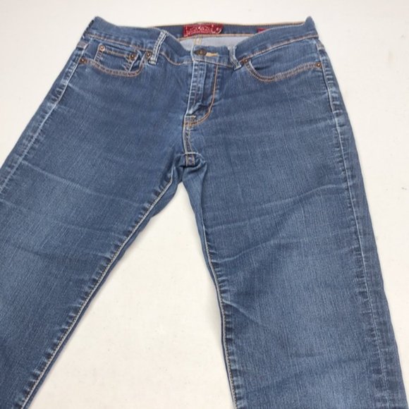 HANDCRAFTED LUCKY BRAND SWEET N STRAIGHT JEANS 2/26x29 ๐ - Picture 5 of 13